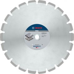 Алмазный отрезной круг по асфальту Bosch PRO Asphalt 450x20/25.4x3.6x12 мм