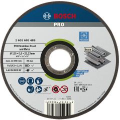 Отрезной круг Bosch PRO Stainless Steel and Metal 125x0.8 мм
